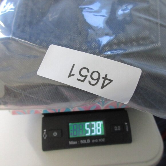 Levi's Premium Dad Jean 24 Black 100% Cotton Denim Baggy Streetwear Vintage 538 - Picture 15 of 15